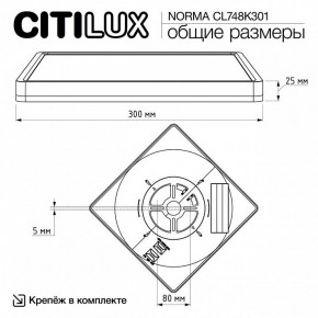 Накладной светильник Citilux Norma CL748K301 в Верхней Пышме - verhnyaya-pyshma.ok-mebel.com | фото 11