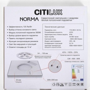 Накладной светильник Citilux Norma CL748K301 в Верхней Пышме - verhnyaya-pyshma.ok-mebel.com | фото 8