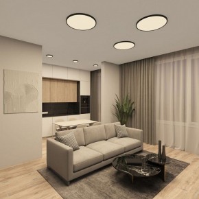 Накладной светильник Denkirs THIN DK6522-BK в Верхней Пышме - verhnyaya-pyshma.ok-mebel.com | фото 4