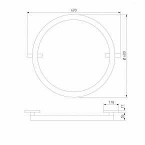 Накладной светильник Elektrostandard Slim Magnetic a068912 в Верхней Пышме - verhnyaya-pyshma.ok-mebel.com | фото 3