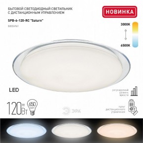 Накладной светильник Эра Классик SPB-6-120-RC Saturn (С) в Верхней Пышме - verhnyaya-pyshma.ok-mebel.com | фото 3