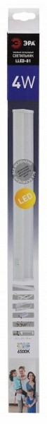 Накладной светильник Эра  LLED-01-04W-6500-W в Верхней Пышме - verhnyaya-pyshma.ok-mebel.com | фото 4