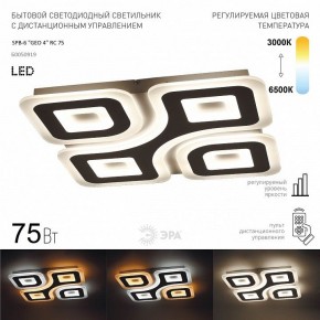 Накладной светильник Эра  SPB-6 GEO 4 RC 75 в Верхней Пышме - verhnyaya-pyshma.ok-mebel.com | фото 2