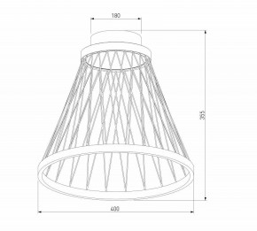 Накладной светильник Eurosvet Cesta 40018/1 LED коричневый в Верхней Пышме - verhnyaya-pyshma.ok-mebel.com | фото 4