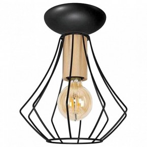 Накладной светильник Imex MD.9051 MD.9051-1-S-BK+WOOD в Верхней Пышме - verhnyaya-pyshma.ok-mebel.com | фото
