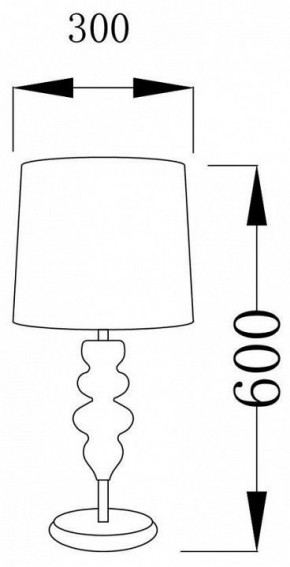 Настольная лампа декоративная Lucia Tucci Bristol 8 BRISTOL T897.1 в Верхней Пышме - verhnyaya-pyshma.ok-mebel.com | фото 3