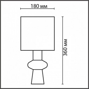Настольная лампа декоративная Lumion Segi 8129/1Т в Верхней Пышме - verhnyaya-pyshma.ok-mebel.com | фото 4