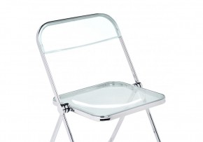 Пластиковый стул Fold складной clear gray-blue в Верхней Пышме - verhnyaya-pyshma.ok-mebel.com | фото 5