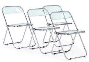Пластиковый стул Fold складной clear gray-blue в Верхней Пышме - verhnyaya-pyshma.ok-mebel.com | фото 9