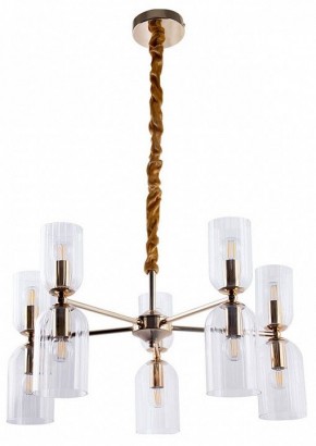 Подвесная люстра Arte Lamp Charm A1623LM-10GO в Верхней Пышме - verhnyaya-pyshma.ok-mebel.com | фото
