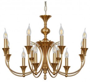 Подвесная люстра Arte Lamp Collinetta A4094LM-12PB в Верхней Пышме - verhnyaya-pyshma.ok-mebel.com | фото