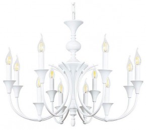 Подвесная люстра Arte Lamp Collinetta A4094LM-12WH в Верхней Пышме - verhnyaya-pyshma.ok-mebel.com | фото