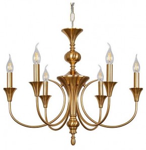 Подвесная люстра Arte Lamp Collinetta A4094LM-6PB в Верхней Пышме - verhnyaya-pyshma.ok-mebel.com | фото
