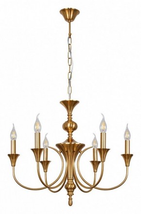 Подвесная люстра Arte Lamp Collinetta A4094LM-6PB в Верхней Пышме - verhnyaya-pyshma.ok-mebel.com | фото 2