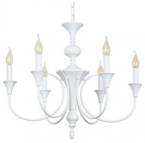 Подвесная люстра Arte Lamp Collinetta A4094LM-6WH в Верхней Пышме - verhnyaya-pyshma.ok-mebel.com | фото