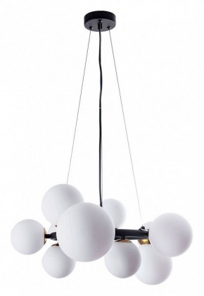 Подвесная люстра Arte Lamp Gemini A2243SP-10BK в Верхней Пышме - verhnyaya-pyshma.ok-mebel.com | фото 2