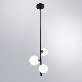 Подвесная люстра Arte Lamp Gemini A2243SP-3BK в Верхней Пышме - verhnyaya-pyshma.ok-mebel.com | фото 3