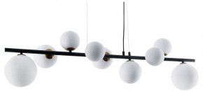 Подвесная люстра Arte Lamp Gemini A2243SP-9BK в Верхней Пышме - verhnyaya-pyshma.ok-mebel.com | фото