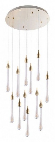 Подвесная люстра Arte Lamp Raindrop A1803LM-36PB в Верхней Пышме - verhnyaya-pyshma.ok-mebel.com | фото