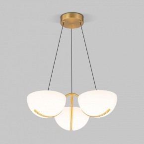 Подвесная люстра Eurosvet Emisfero 50083/3 LED золото в Верхней Пышме - verhnyaya-pyshma.ok-mebel.com | фото 2