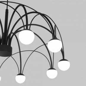 Подвесная люстра Eurosvet Ragno 90034/10 LED черный в Верхней Пышме - verhnyaya-pyshma.ok-mebel.com | фото 6