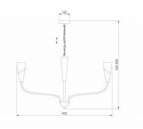 Подвесная люстра Eurosvet Rhyton 60167/8 никель в Верхней Пышме - verhnyaya-pyshma.ok-mebel.com | фото 6