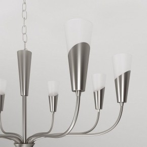 Подвесная люстра Eurosvet Rhyton 60167/8 никель в Верхней Пышме - verhnyaya-pyshma.ok-mebel.com | фото 8