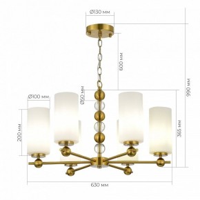 Подвесная люстра ST-Luce AURORA SL2003.303.06 в Верхней Пышме - verhnyaya-pyshma.ok-mebel.com | фото 3