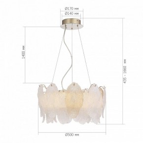 Подвесная люстра ST-Luce LIGHTSOME SL6135.203.01 в Верхней Пышме - verhnyaya-pyshma.ok-mebel.com | фото 6
