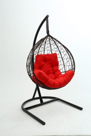 Подвесное кресло Бароло (коричневый/красный) в Верхней Пышме - verhnyaya-pyshma.ok-mebel.com | фото