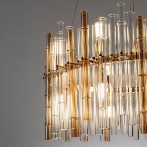 Подвесной светильник Arte Lamp Crystalla A4111LM-16GO в Верхней Пышме - verhnyaya-pyshma.ok-mebel.com | фото 3