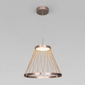 Подвесной светильник Eurosvet Cesta 40016/1 LED коричневый в Верхней Пышме - verhnyaya-pyshma.ok-mebel.com | фото 2