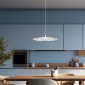 Подвесной светильник Eurosvet Kontur 40031/1 LED белый в Верхней Пышме - verhnyaya-pyshma.ok-mebel.com | фото 3