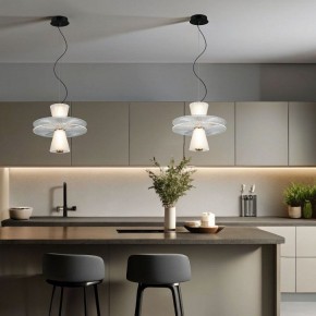 Подвесной светильник Eurosvet Titania 40028/1 LED белый в Верхней Пышме - verhnyaya-pyshma.ok-mebel.com | фото 3