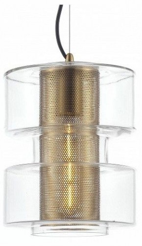 Подвесной светильник iLamp Brick P7555-1 GD в Верхней Пышме - verhnyaya-pyshma.ok-mebel.com | фото 1