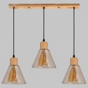 Подвесной светильник Imex MD.5870 MD.5870-3-P-WOOD+BK в Верхней Пышме - verhnyaya-pyshma.ok-mebel.com | фото