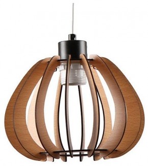 Подвесной светильник Imex MD.9012 MD.9012-1-P-BK+WOOD в Верхней Пышме - verhnyaya-pyshma.ok-mebel.com | фото