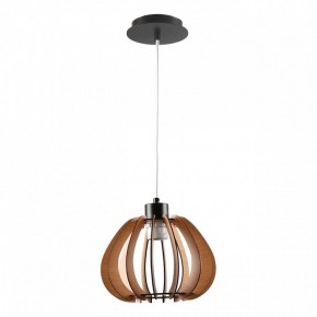 Подвесной светильник Imex MD.9012 MD.9012-1-P-BK+WOOD в Верхней Пышме - verhnyaya-pyshma.ok-mebel.com | фото 2