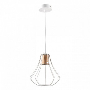 Подвесной светильник Imex MD.9052 MD.9052-1-P-WH+WOOD в Верхней Пышме - verhnyaya-pyshma.ok-mebel.com | фото 2