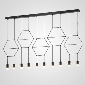 Подвесной светильник Imperiumloft Via Wireflow polyhedral Via01 в Верхней Пышме - verhnyaya-pyshma.ok-mebel.com | фото