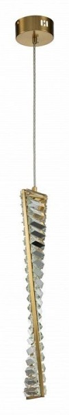 Подвесной светильник Indigo Frizzante 12015/1P Brass в Верхней Пышме - verhnyaya-pyshma.ok-mebel.com | фото 2
