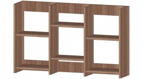 Полка книжная средняя (шимо темный) в Верхней Пышме - verhnyaya-pyshma.ok-mebel.com | фото