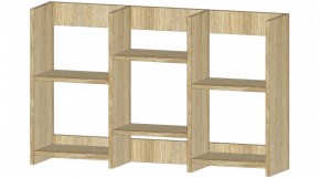 Полка книжная средняя (дуб сонома) в Верхней Пышме - verhnyaya-pyshma.ok-mebel.com | фото