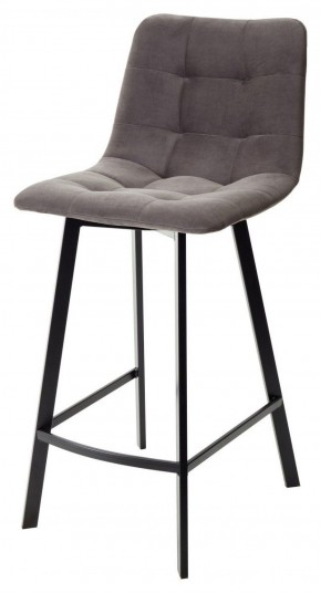 Полубарный стул CHILLI-QB SQUARE графит #14, велюр / черный каркас (H=66cm) М-City в Верхней Пышме - verhnyaya-pyshma.ok-mebel.com | фото