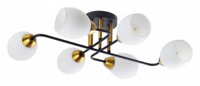 Потолочная люстра Arte Lamp Andrea A8141PL-6BK в Верхней Пышме - verhnyaya-pyshma.ok-mebel.com | фото