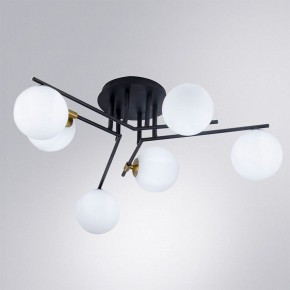 Потолочная люстра Arte Lamp Gemini A2243PL-6BK в Верхней Пышме - verhnyaya-pyshma.ok-mebel.com | фото 2