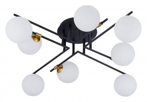 Потолочная люстра Arte Lamp Gemini A2243PL-8BK в Верхней Пышме - verhnyaya-pyshma.ok-mebel.com | фото