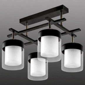Потолочная люстра Imex MD.06593 MD.06593-4-S-BK+AB в Верхней Пышме - verhnyaya-pyshma.ok-mebel.com | фото