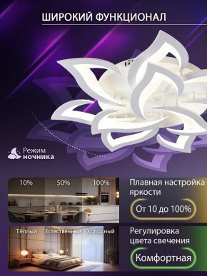 Потолочная люстра Natali Kovaltseva OLIMP LED SMART 84005 в Верхней Пышме - verhnyaya-pyshma.ok-mebel.com | фото 6
