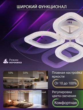 Потолочная люстра Natali Kovaltseva SM LED LAMPS 81455 в Верхней Пышме - verhnyaya-pyshma.ok-mebel.com | фото 6